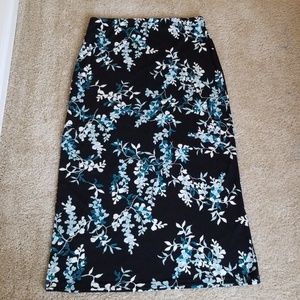 Iz byer California maxi pencil skirt